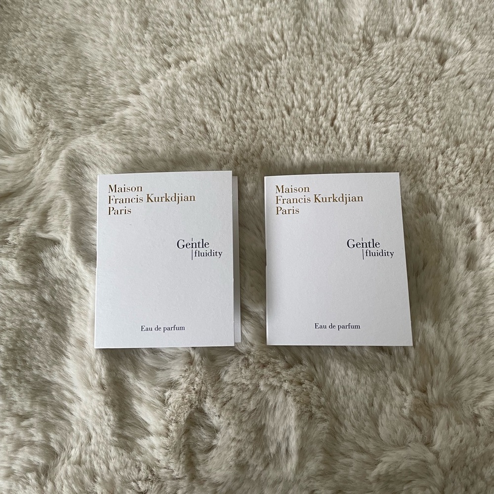 Maison Francis Kurkdjian Gentle fluidity Silver EDP- 0.06 fl oz (2ml) - set of 2